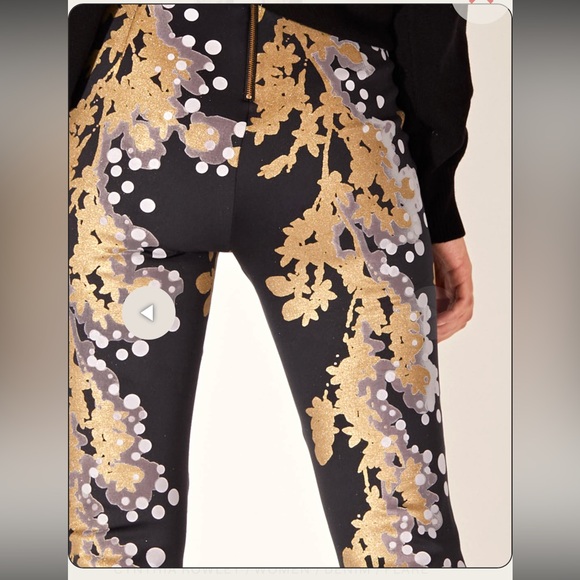 Cynthia Rowley Bonded Fit and Flare Pant - Picture 10 of 10